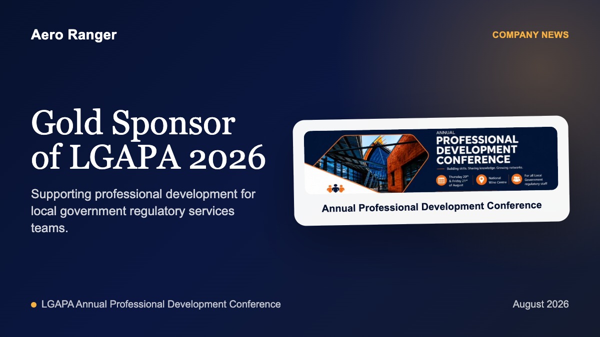 Aero Ranger AI named LGAPA 2026 Gold Sponsor cover image