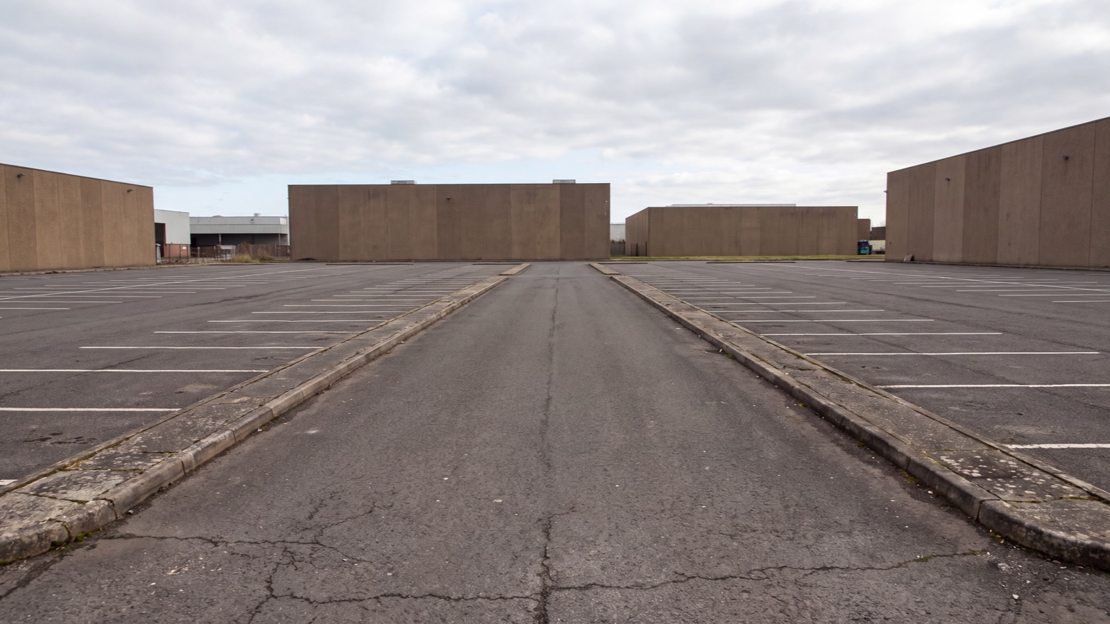 Parking access setting in natural light