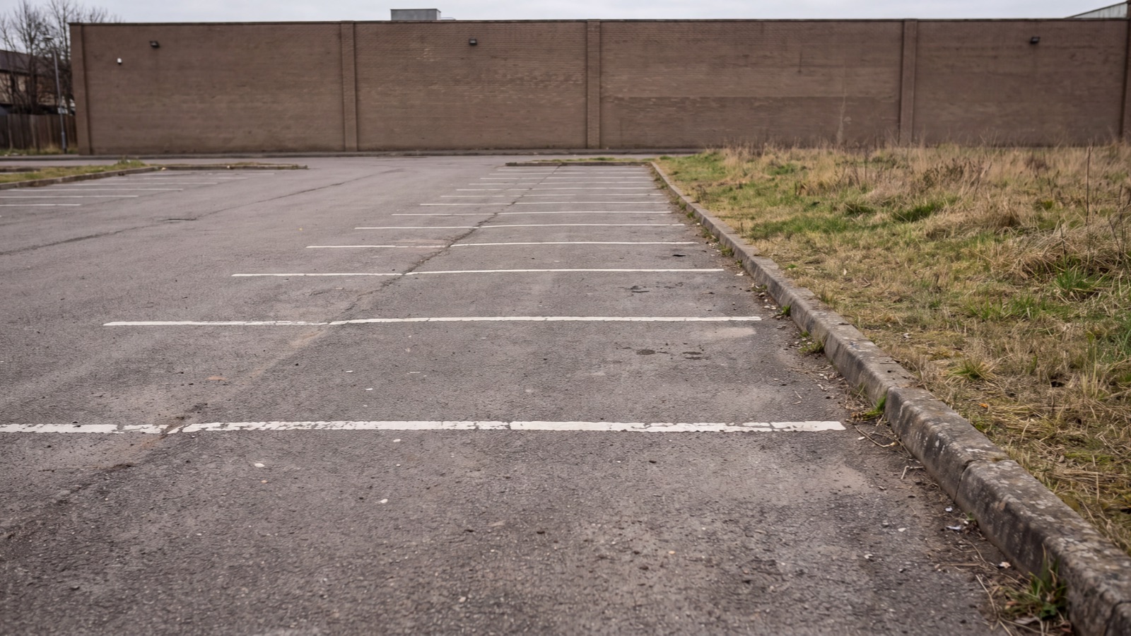 Parking access setting in natural light