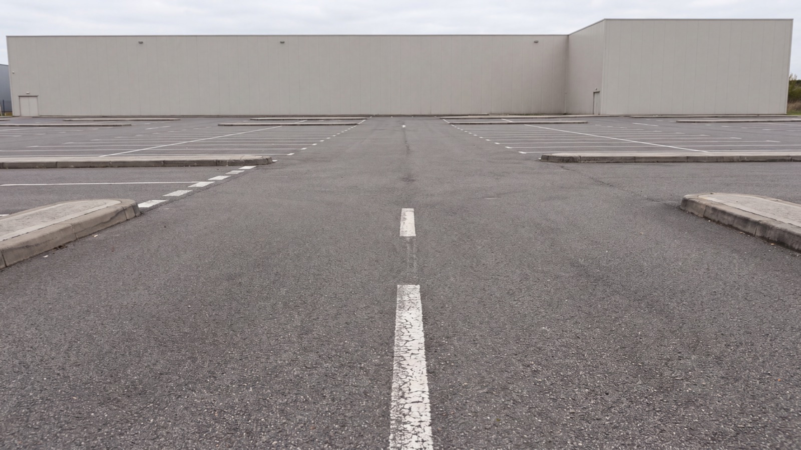 Parking access setting in natural light