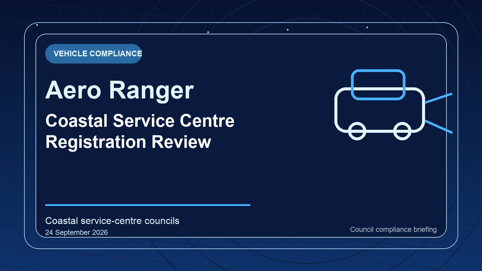 Coastal Service Centre Registration Review cover image