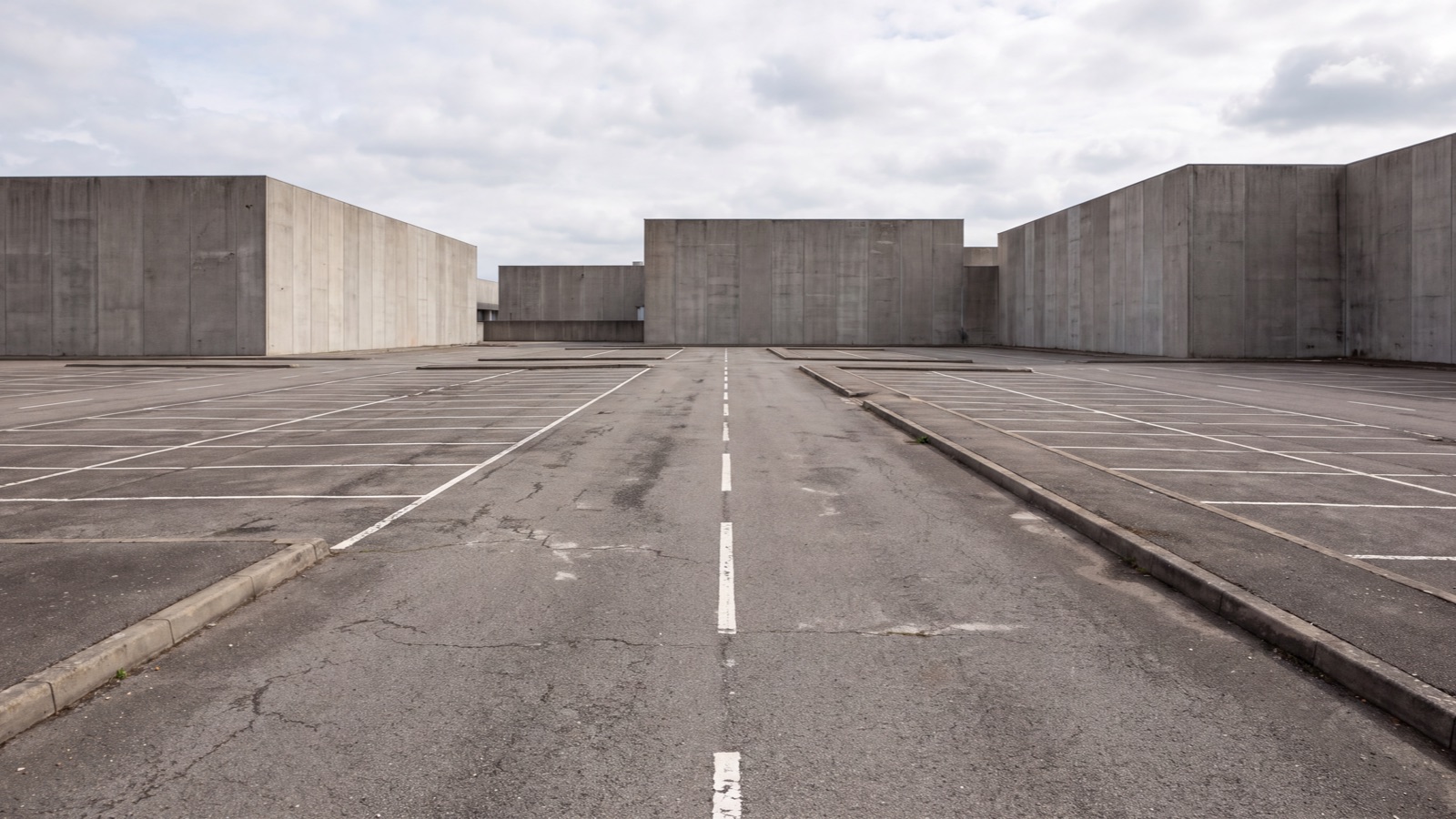 Parking access setting in natural light