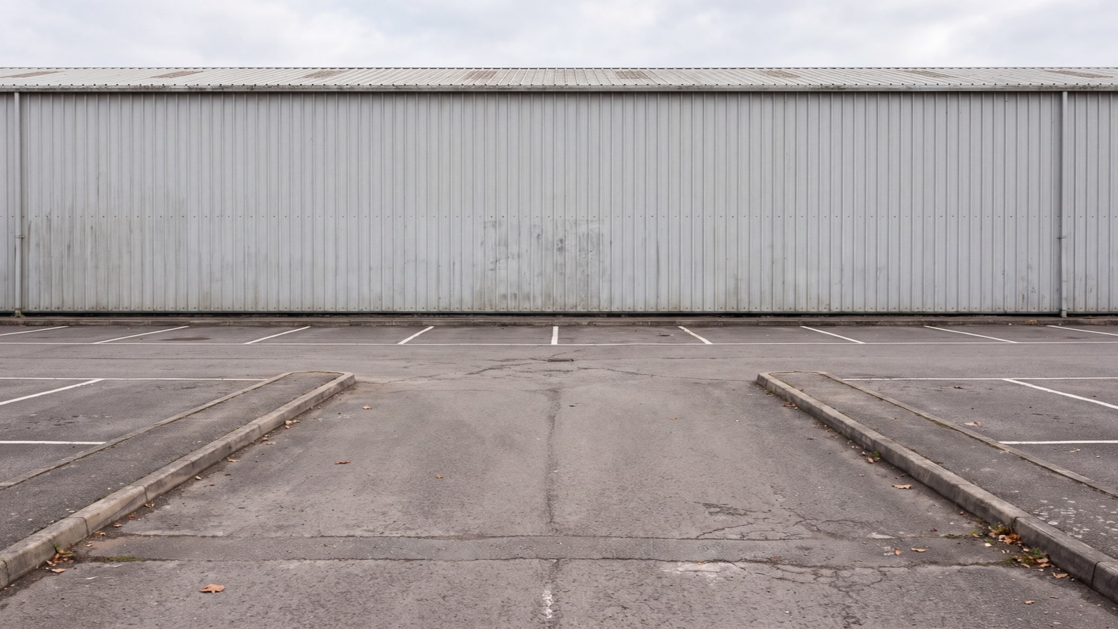 Parking access setting in natural light