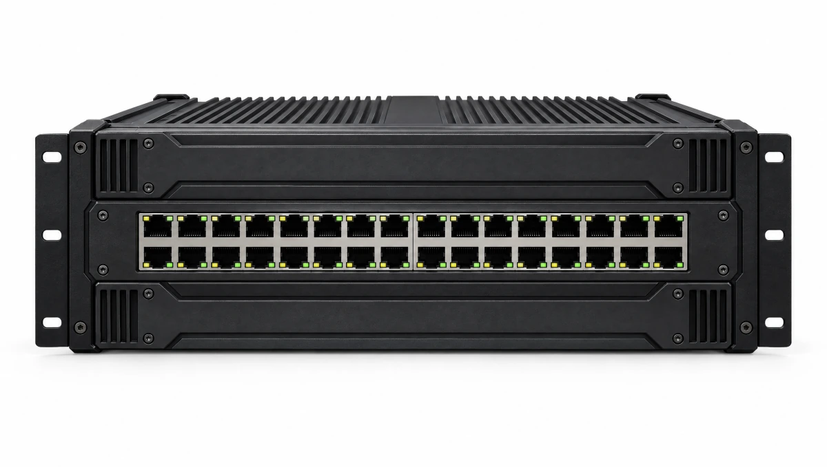 Aero Ranger RackLink 30-port rack-mounted on-premise ANPR appliance