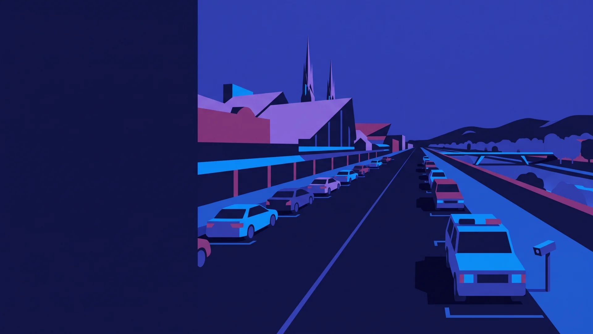 Adelaide ANPR, parking and compliance operations illustration
