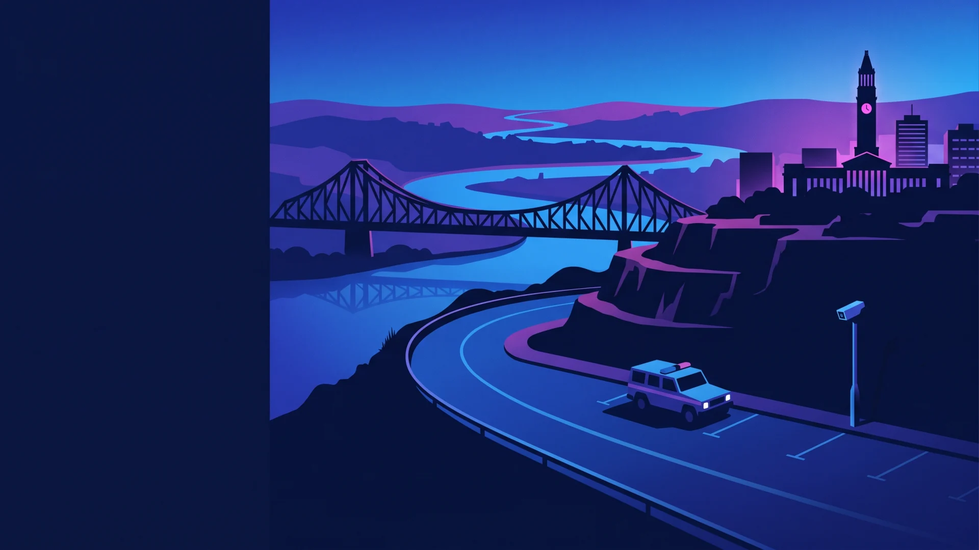 Brisbane ANPR, parking and compliance operations illustration