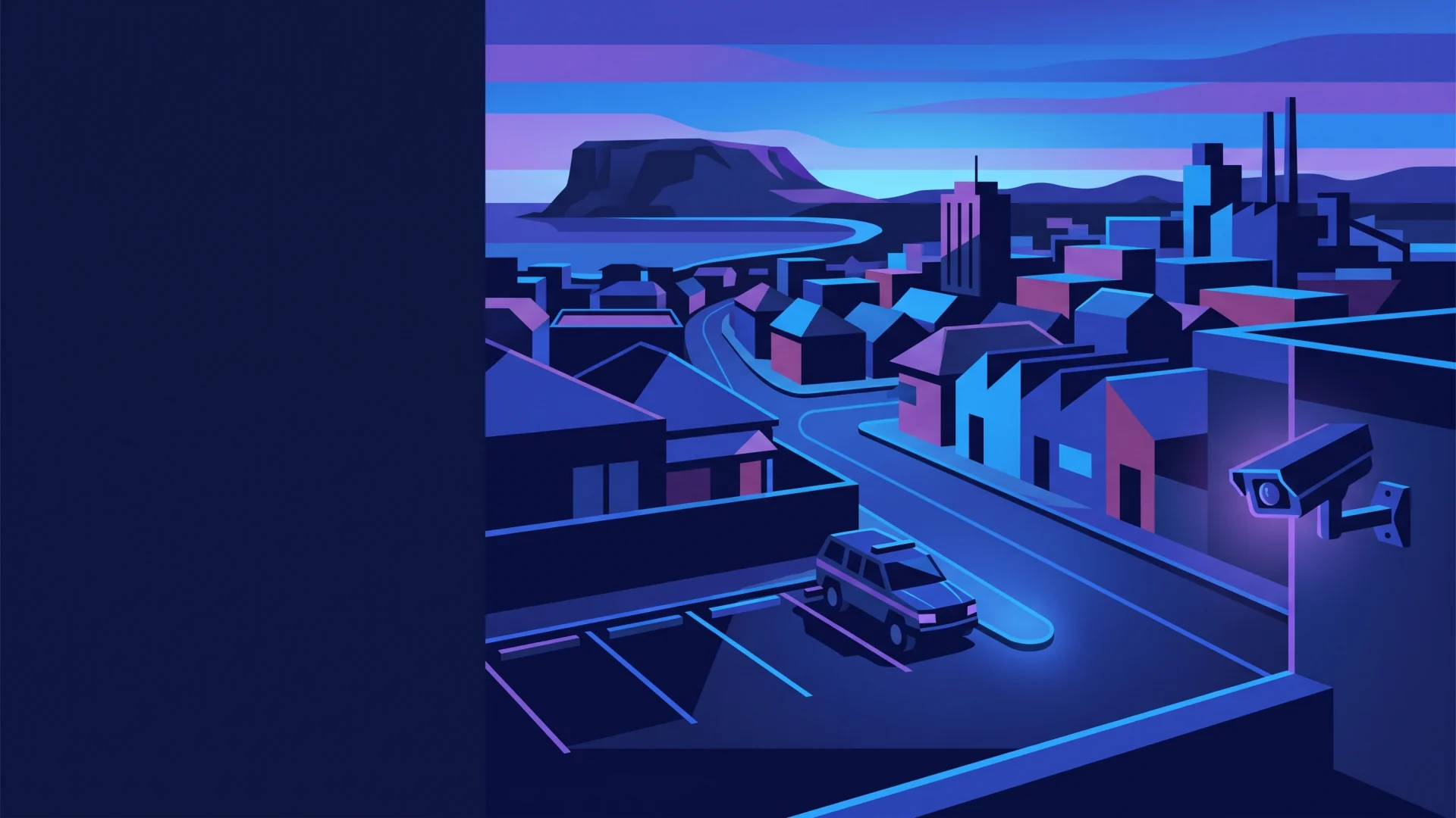 Burnie ANPR, parking and compliance operations illustration