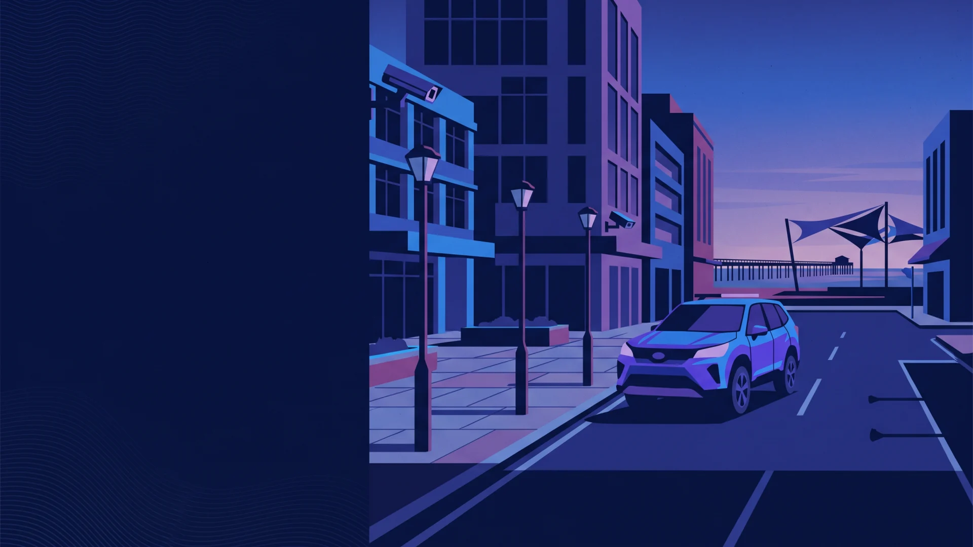 Hervey Bay ANPR, parking and compliance operations illustration