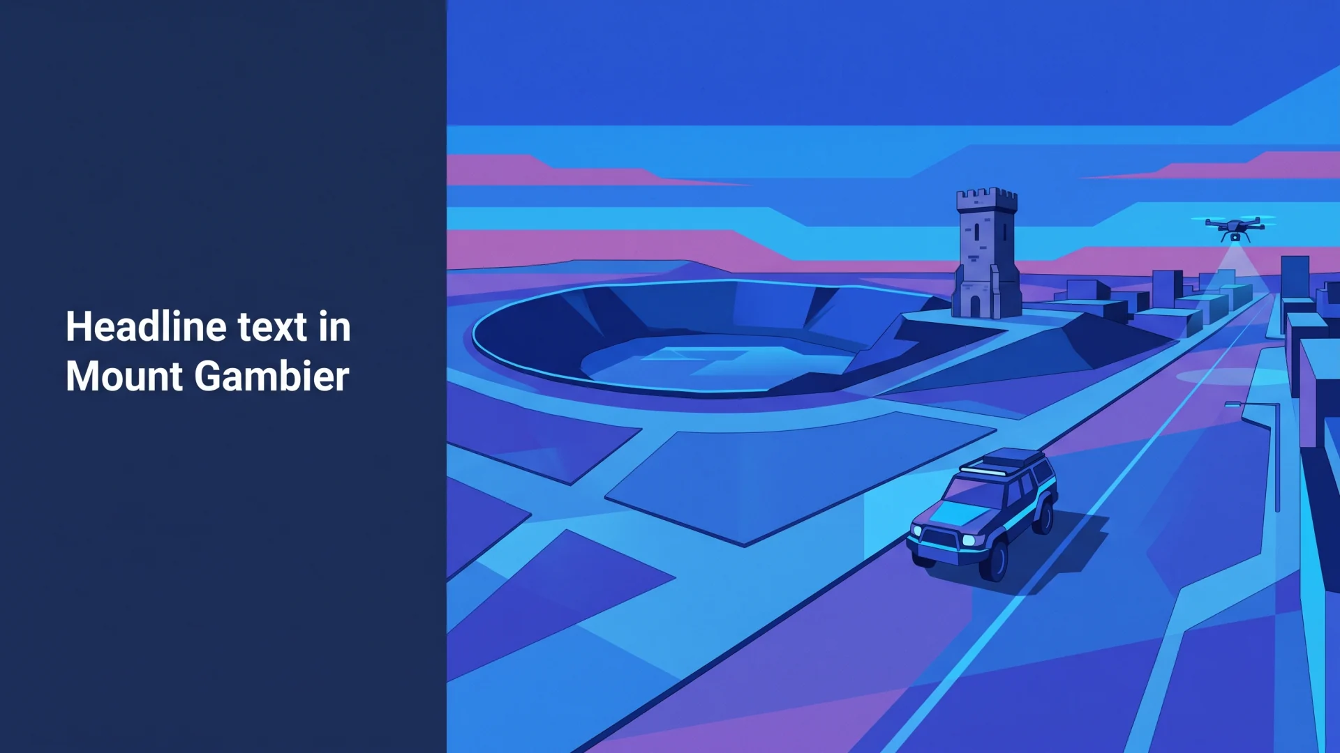 Mount Gambier ANPR, parking and compliance operations illustration
