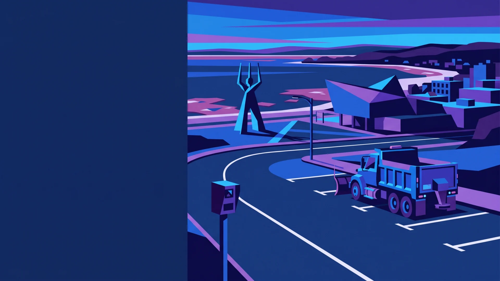 Barrie ALPR, parking and compliance operations illustration