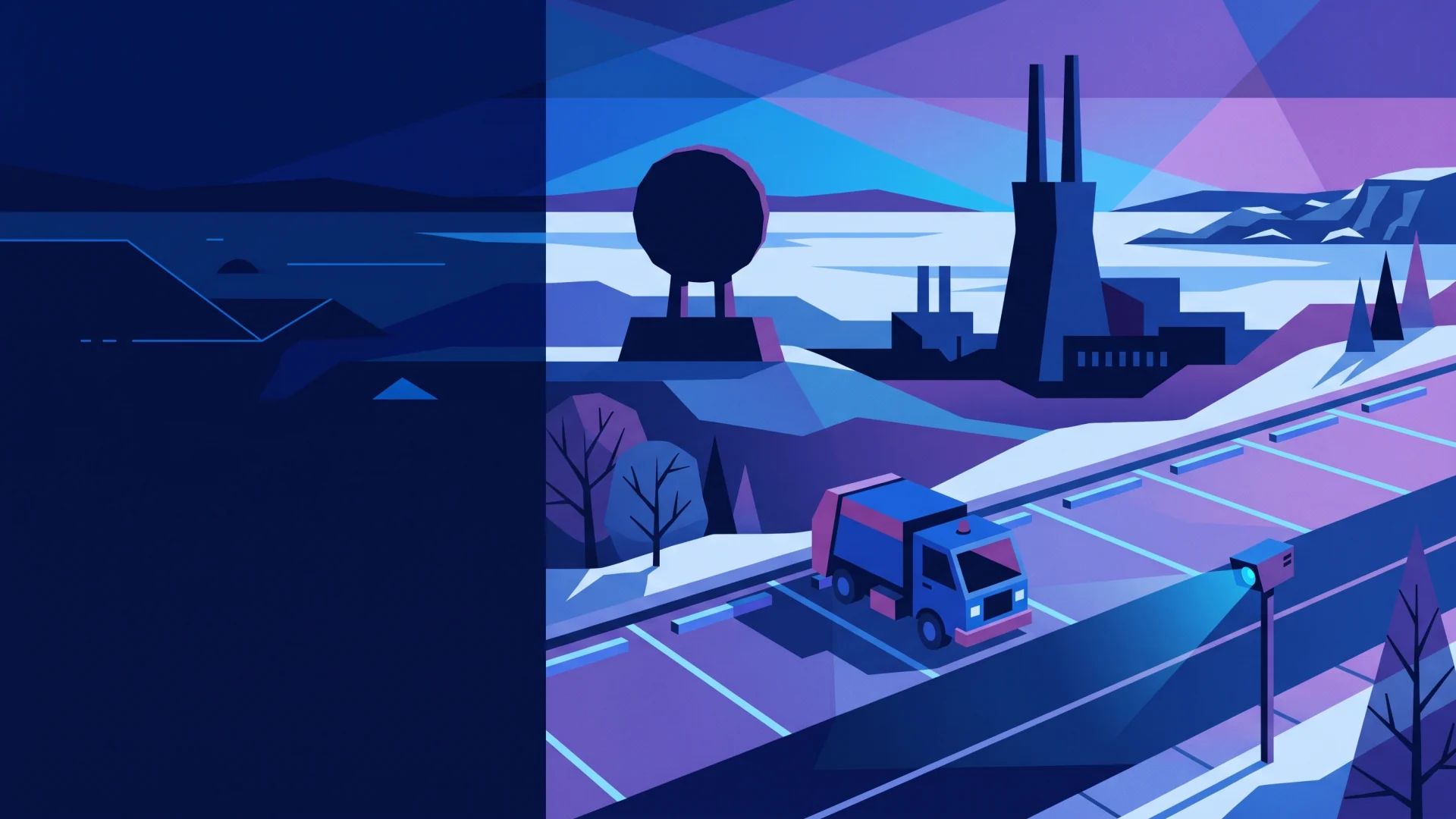Greater Sudbury ALPR, parking and compliance operations illustration