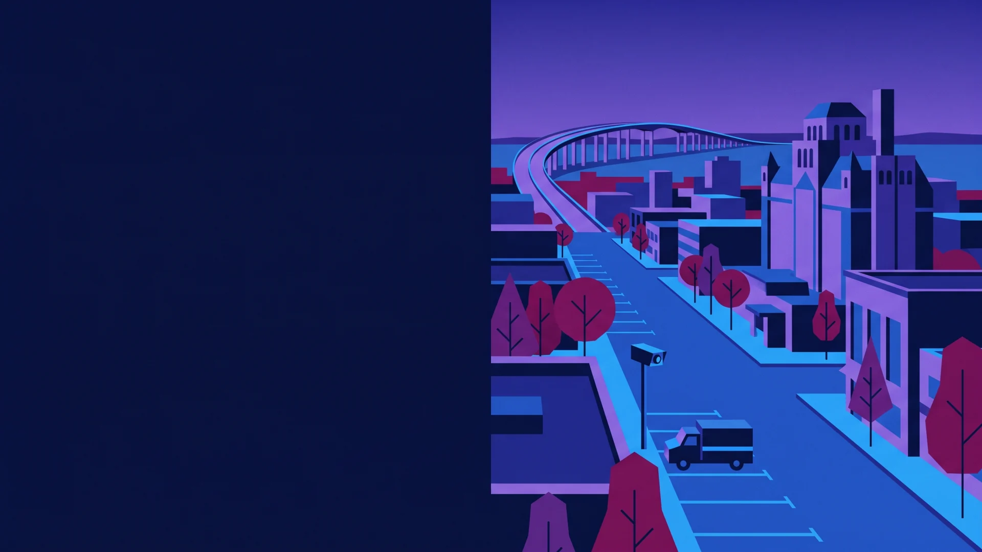Hamilton ALPR, parking and compliance operations illustration