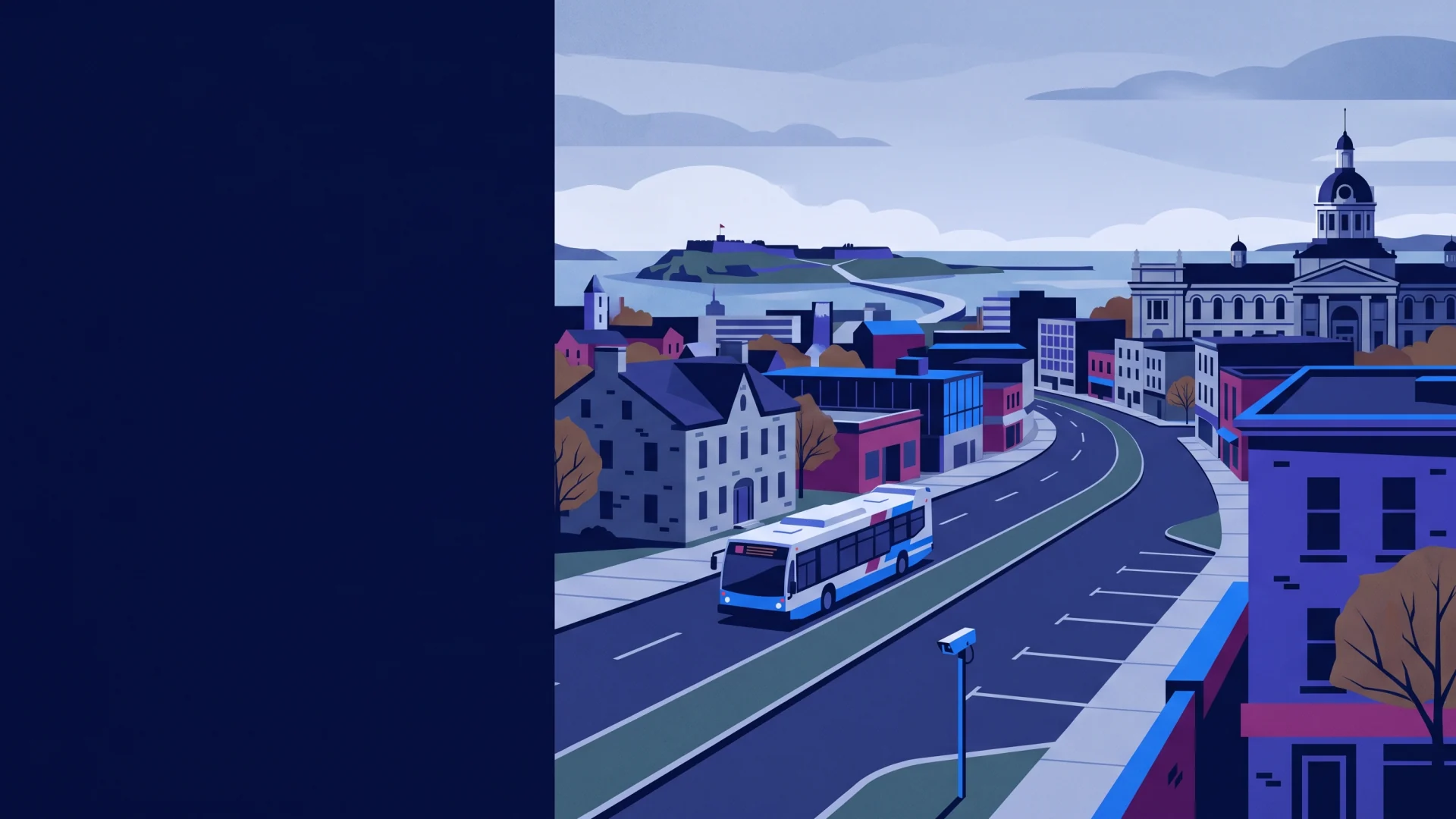 Kingston ALPR, parking and compliance operations illustration