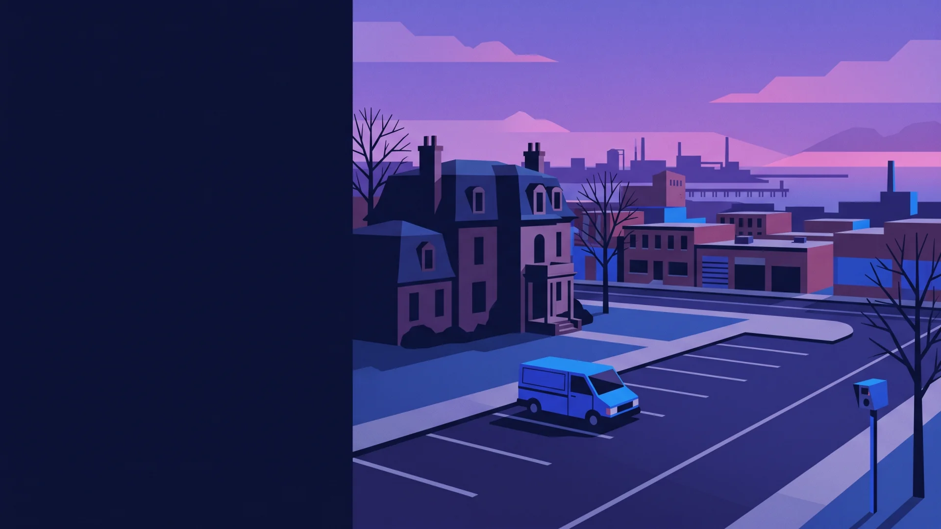 Oshawa ALPR, parking and compliance operations illustration