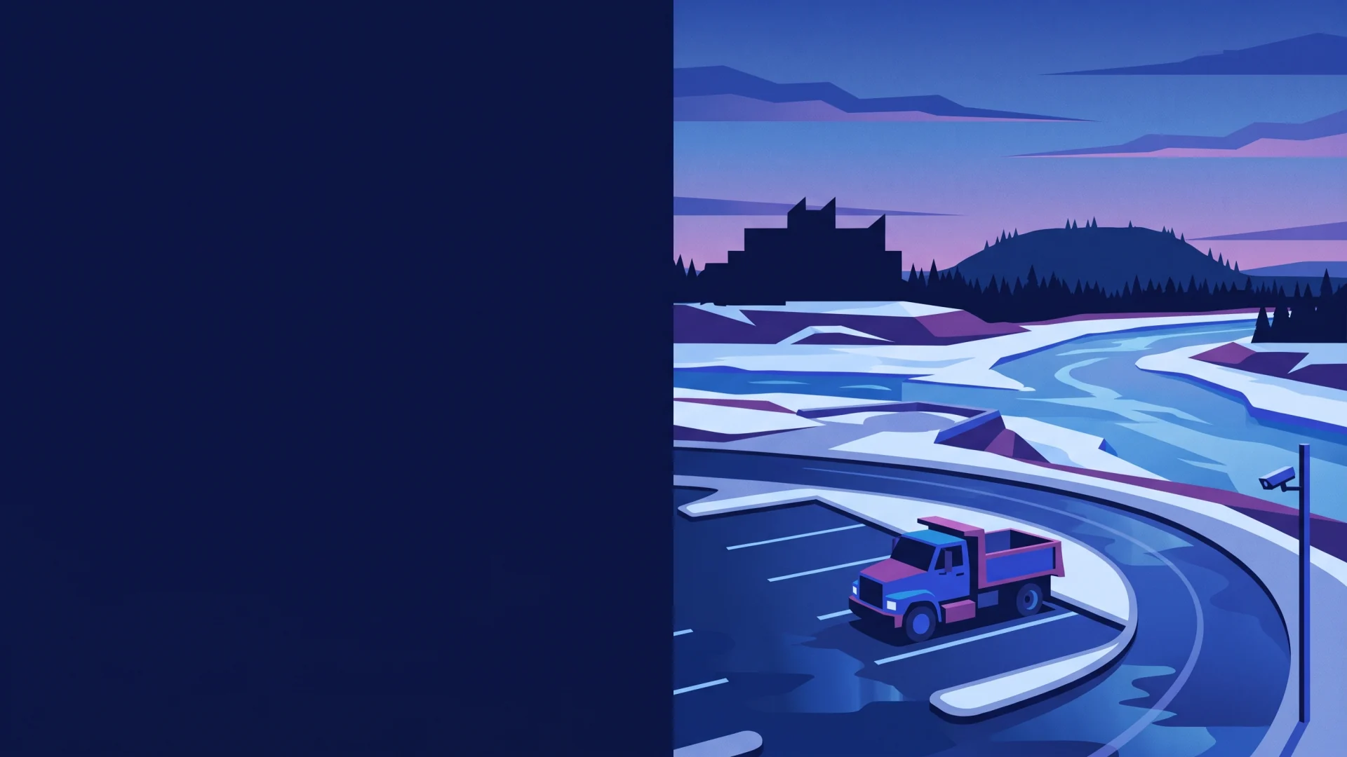 Prince George ALPR, parking and compliance operations illustration