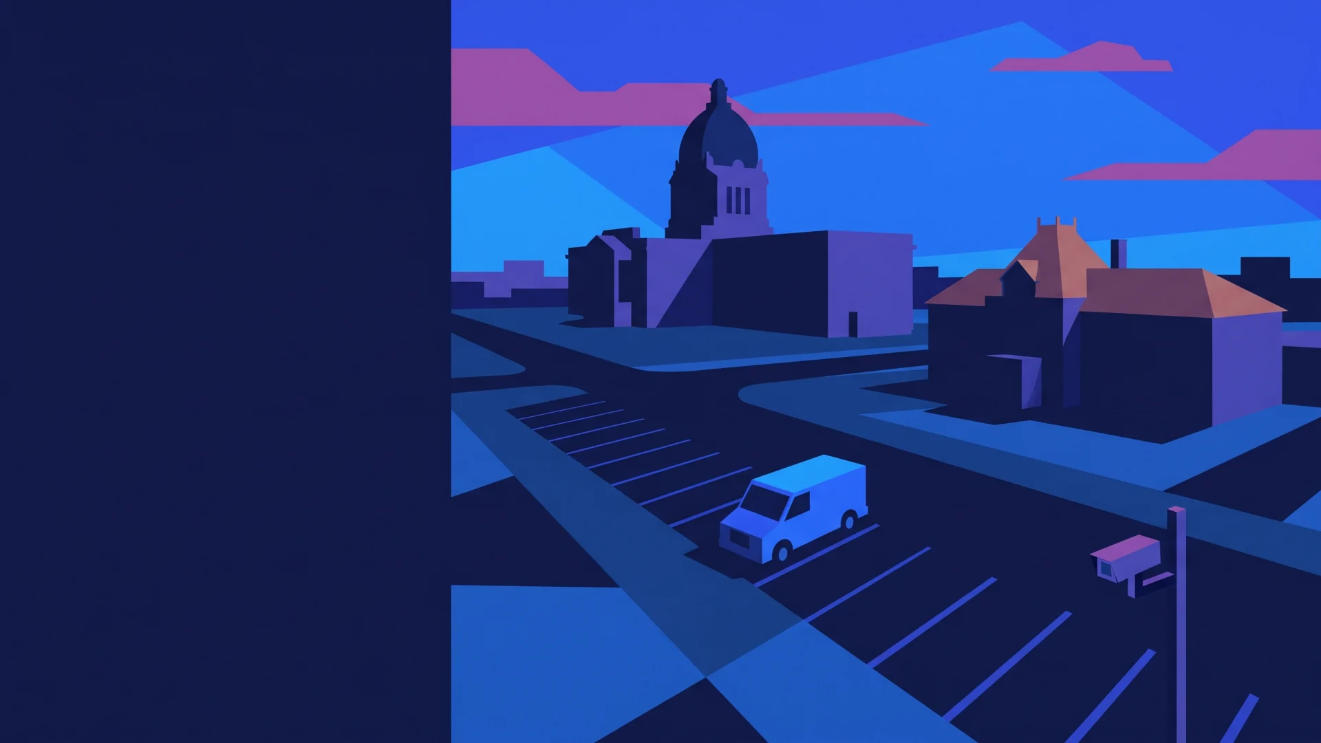 Regina ALPR, parking and compliance operations illustration