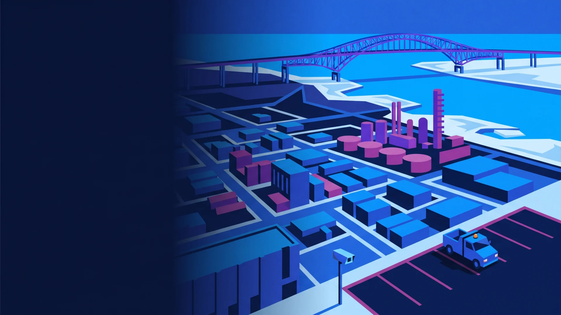 Sarnia ALPR, parking and compliance operations illustration
