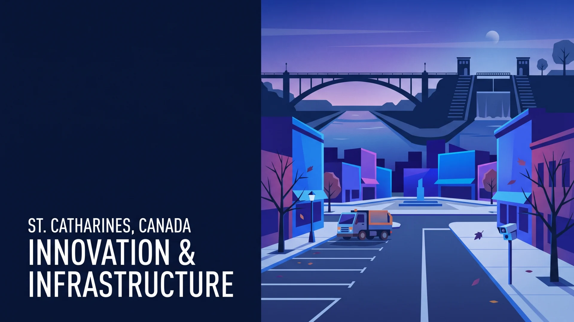 St. Catharines ALPR, parking and compliance operations illustration