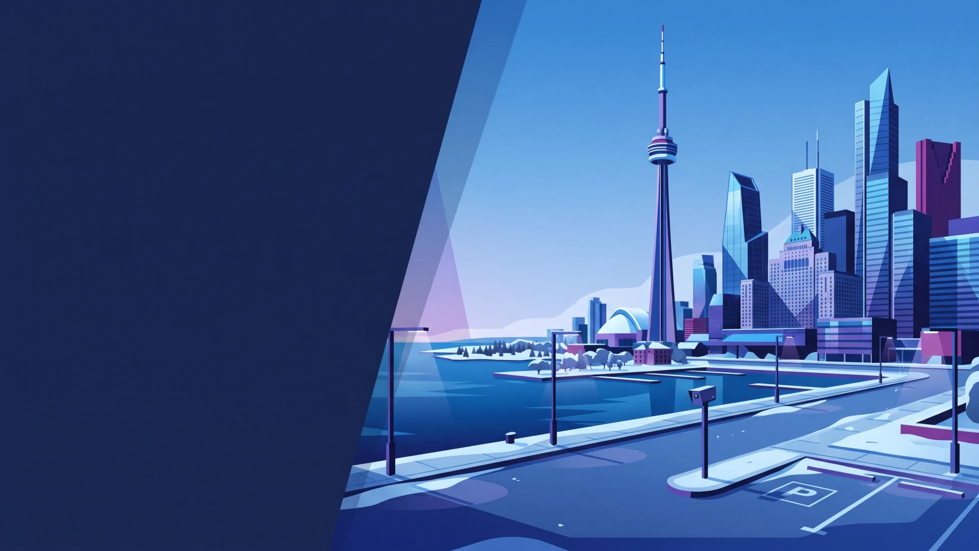 Toronto ALPR, parking and compliance operations illustration