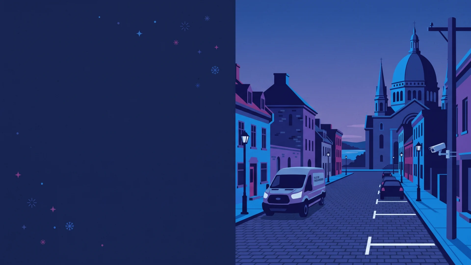 Trois-Rivières ALPR, parking and compliance operations illustration