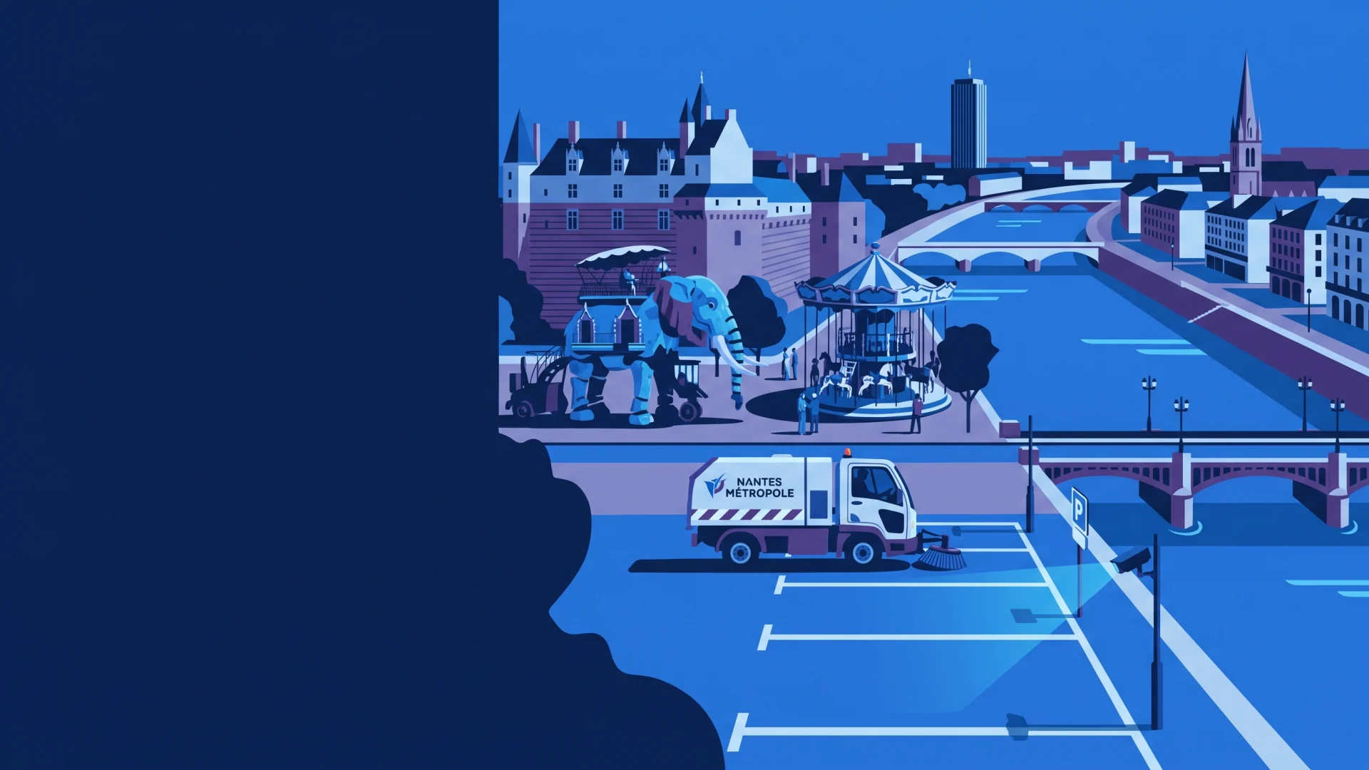 Illustration éditoriale des opérations LAPI et de conformité à Nantes