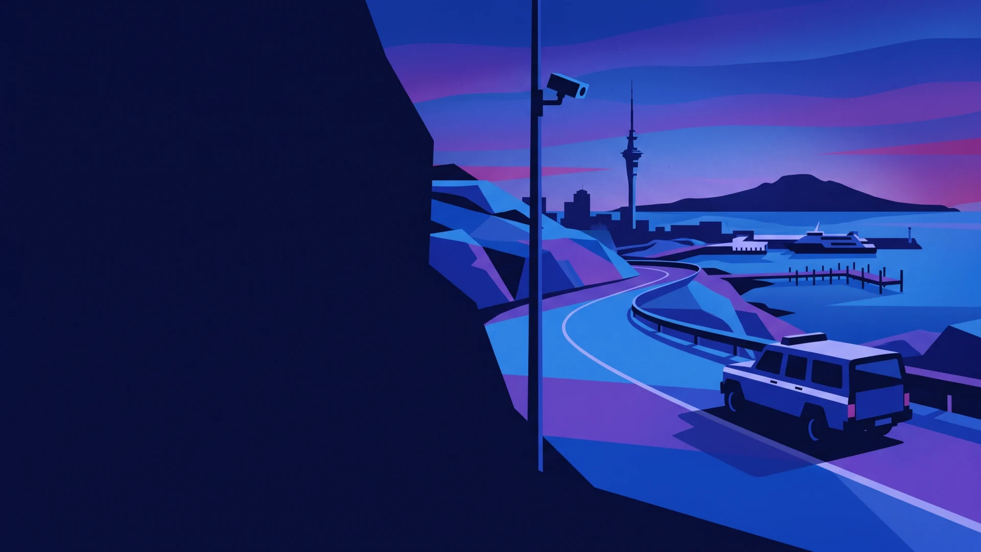 Auckland ANPR, parking and compliance operations illustration