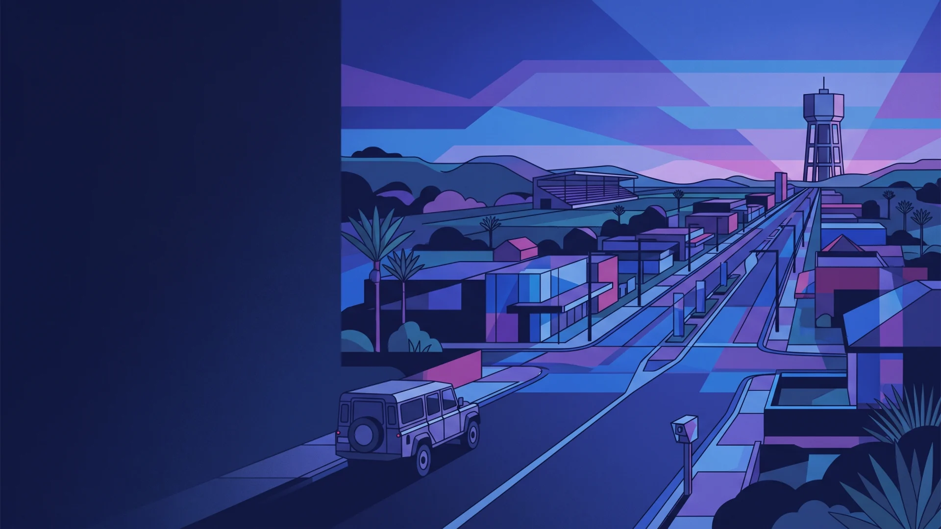 Hāwera ANPR, parking and compliance operations illustration