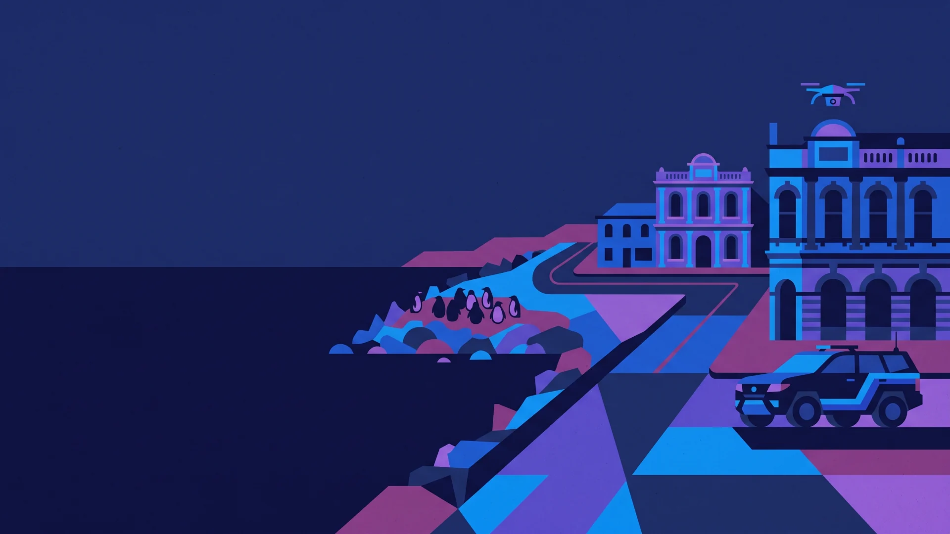Ōamaru ANPR, parking and compliance operations illustration