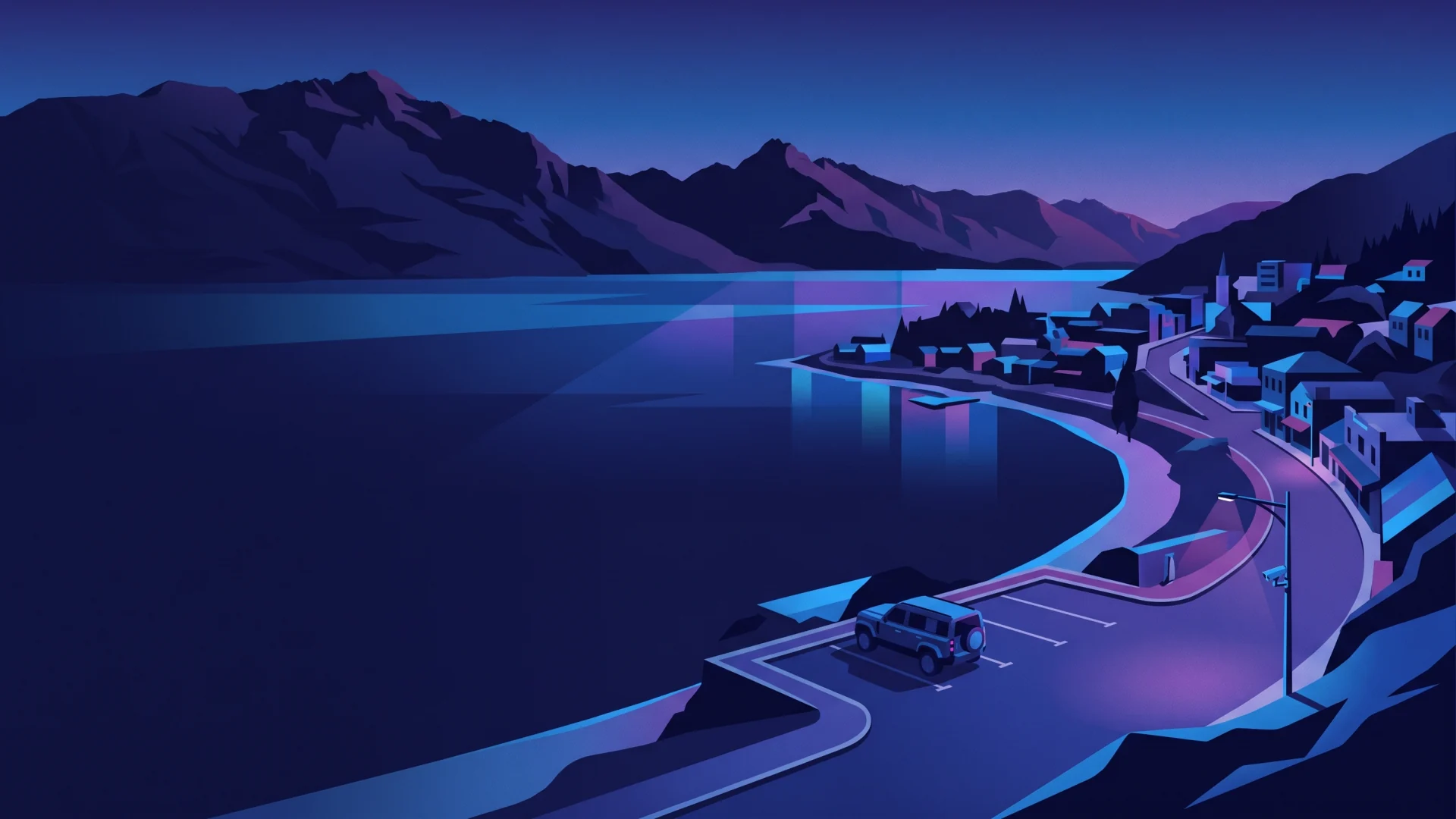 Queenstown ANPR, parking and compliance operations illustration