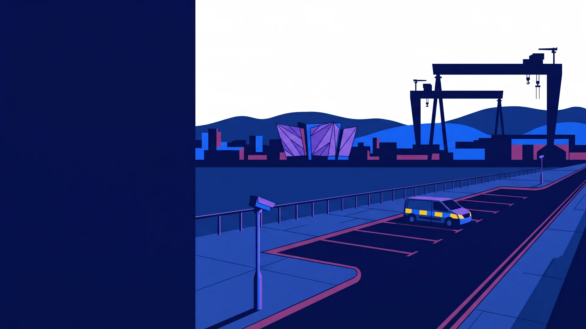Belfast ANPR, parking and compliance operations illustration