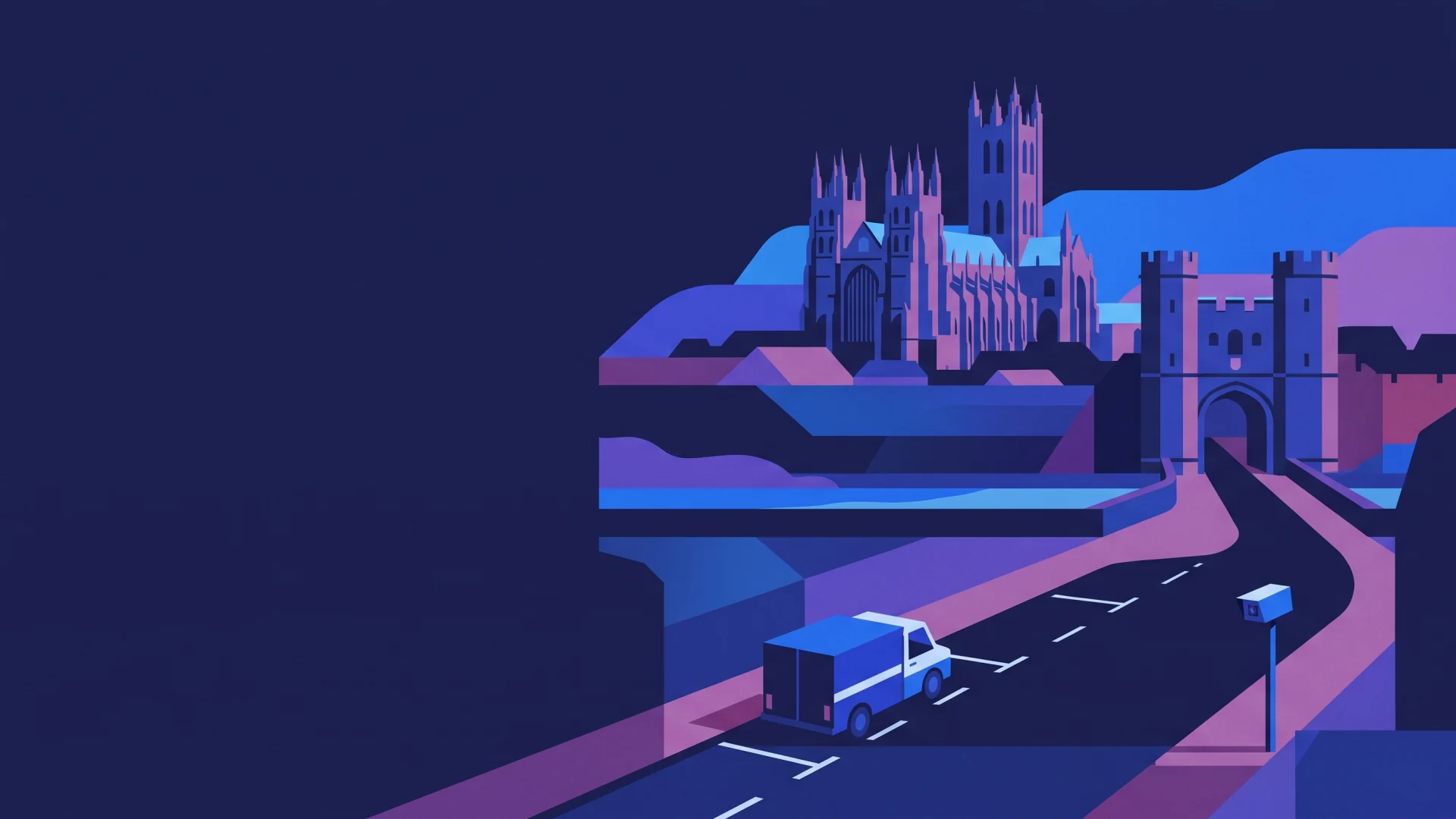 Canterbury ANPR, parking and compliance operations illustration
