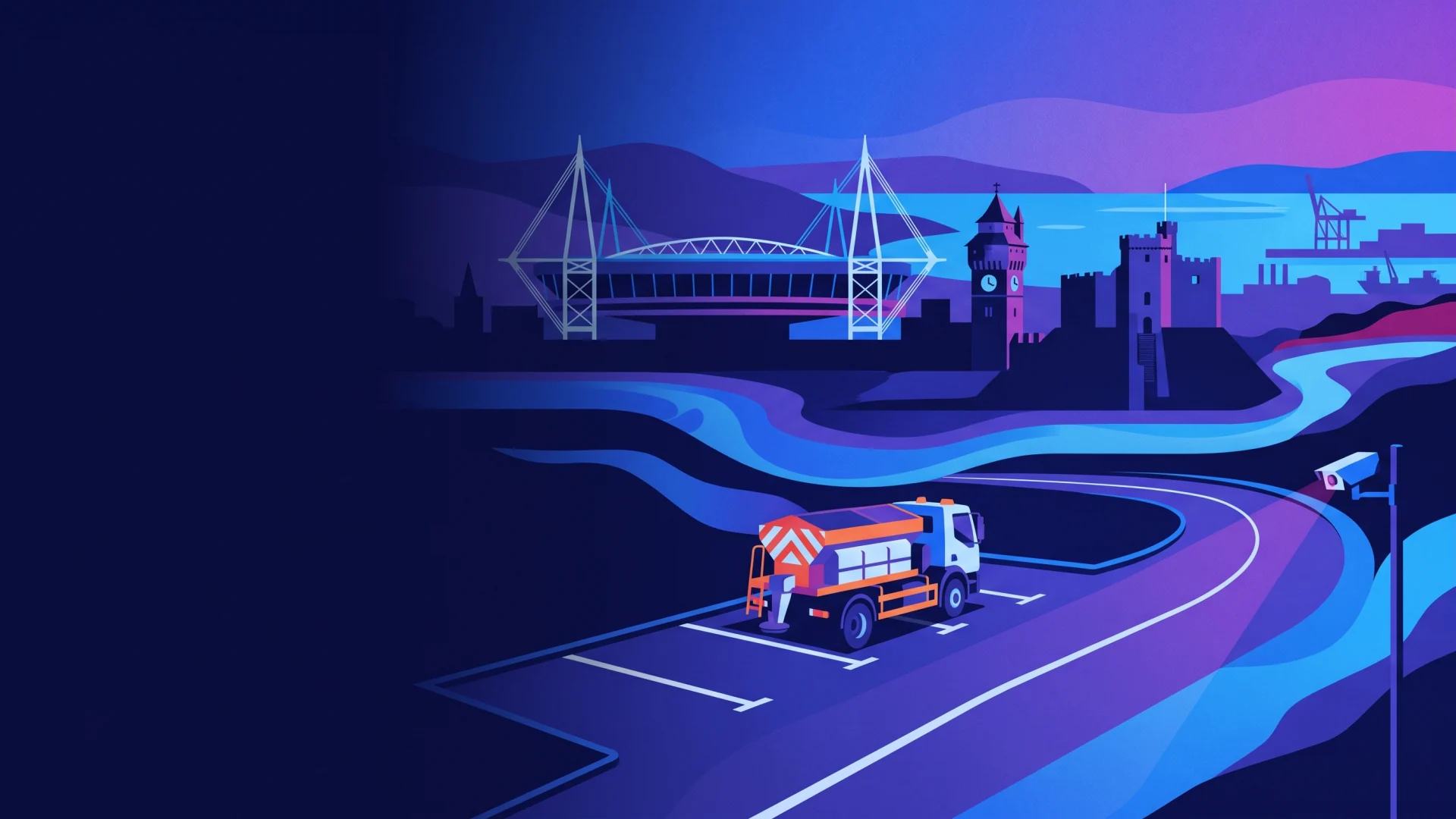 Cardiff ANPR, parking and compliance operations illustration