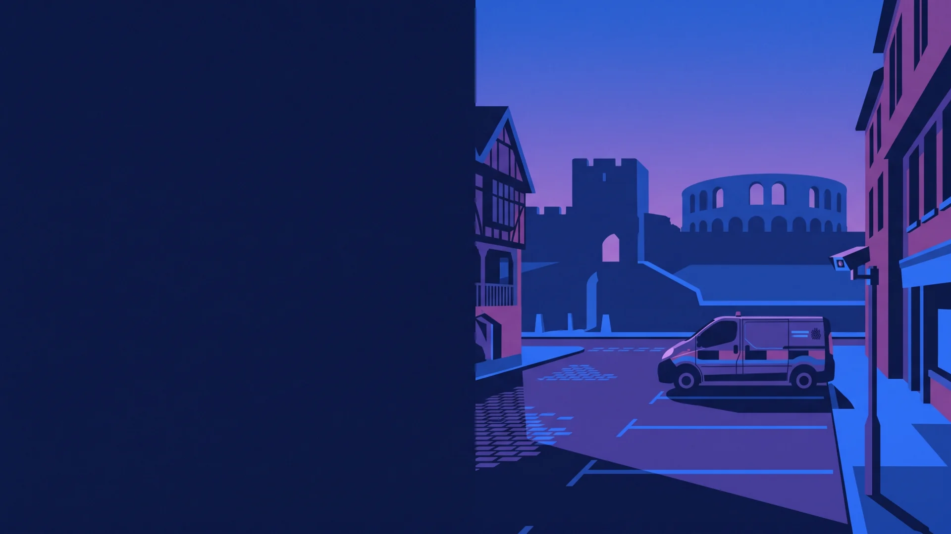 Chester ANPR, parking and compliance operations illustration