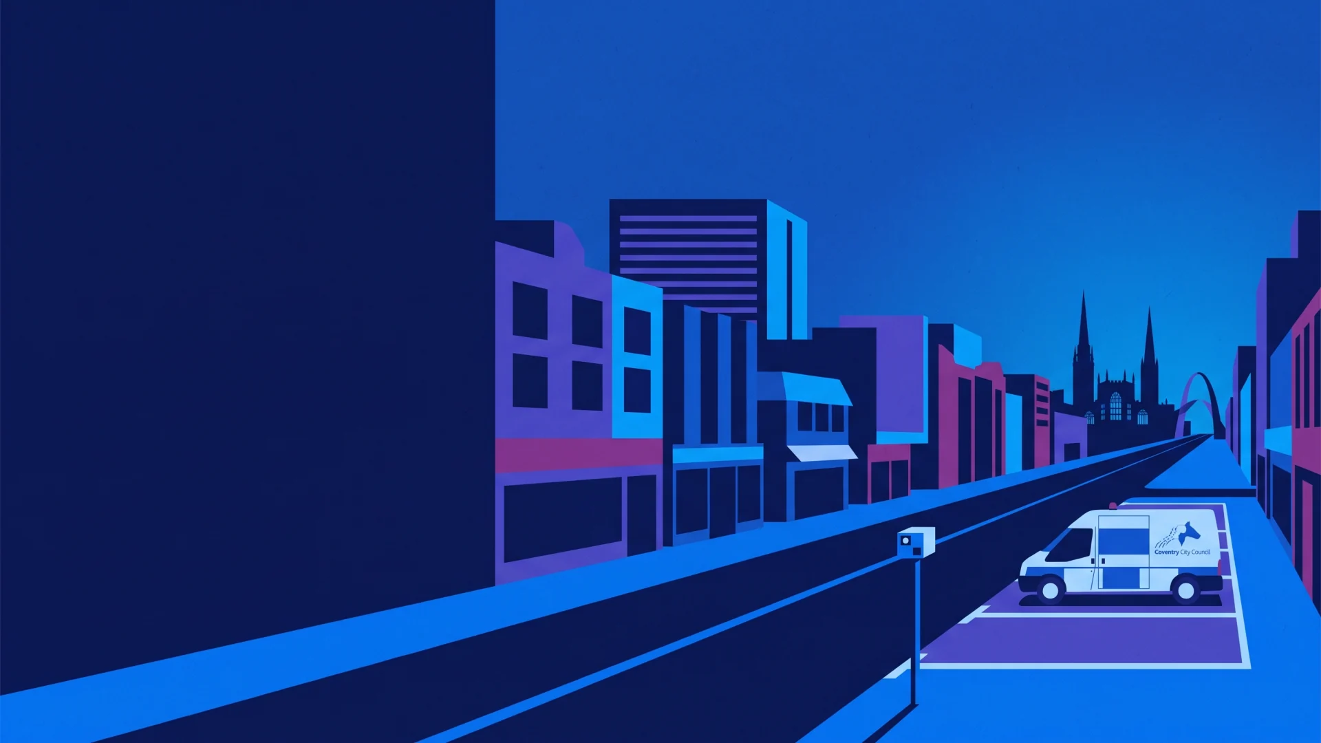 Coventry ANPR, parking and compliance operations illustration