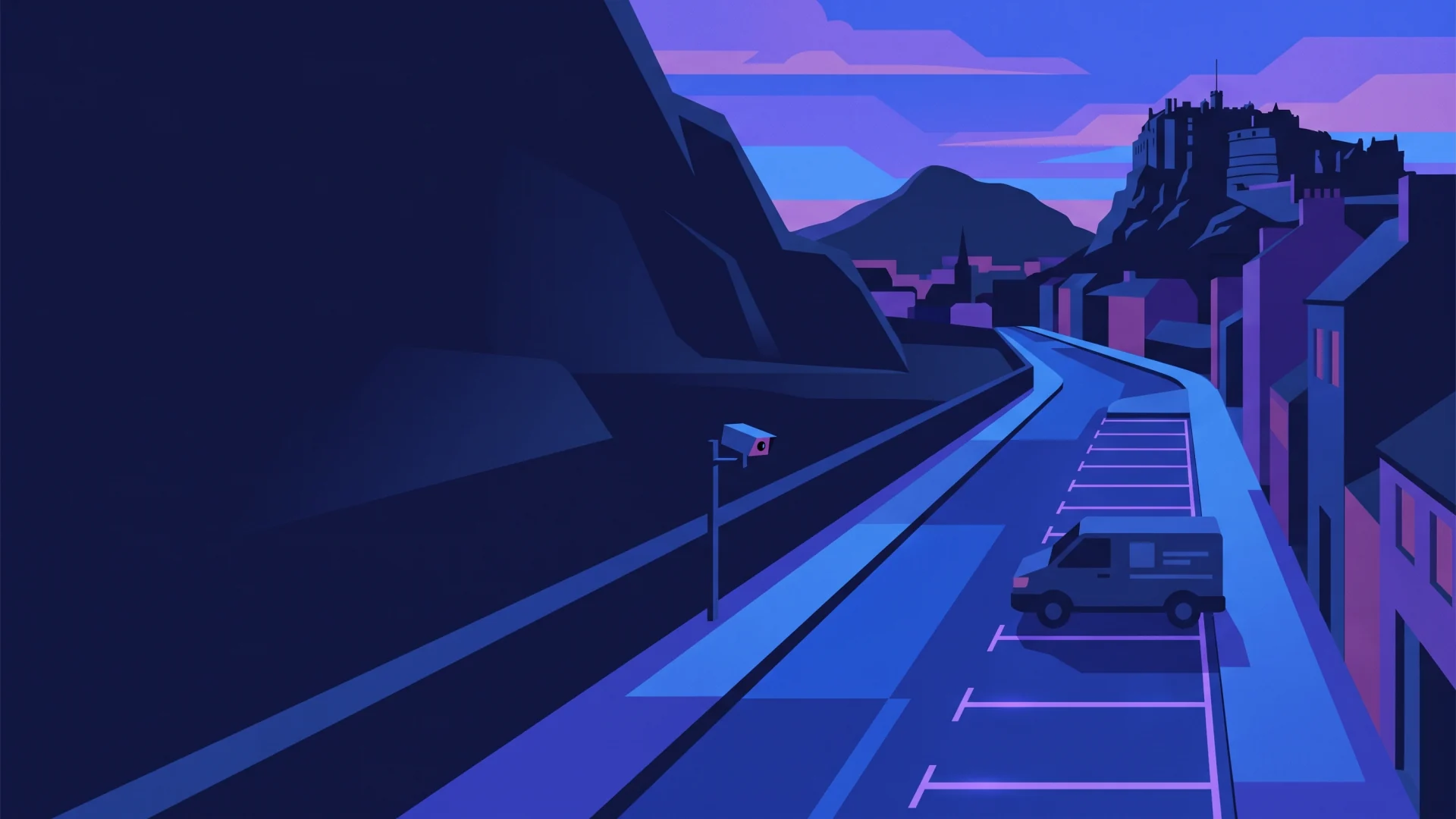 Edinburgh ANPR, parking and compliance operations illustration