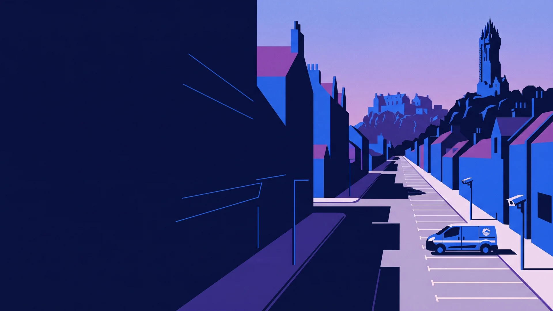 Stirling ANPR, parking and compliance operations illustration