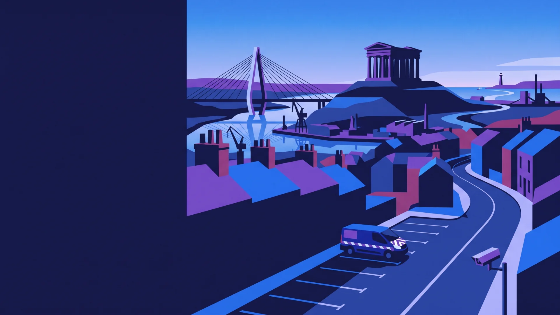 Sunderland ANPR, parking and compliance operations illustration