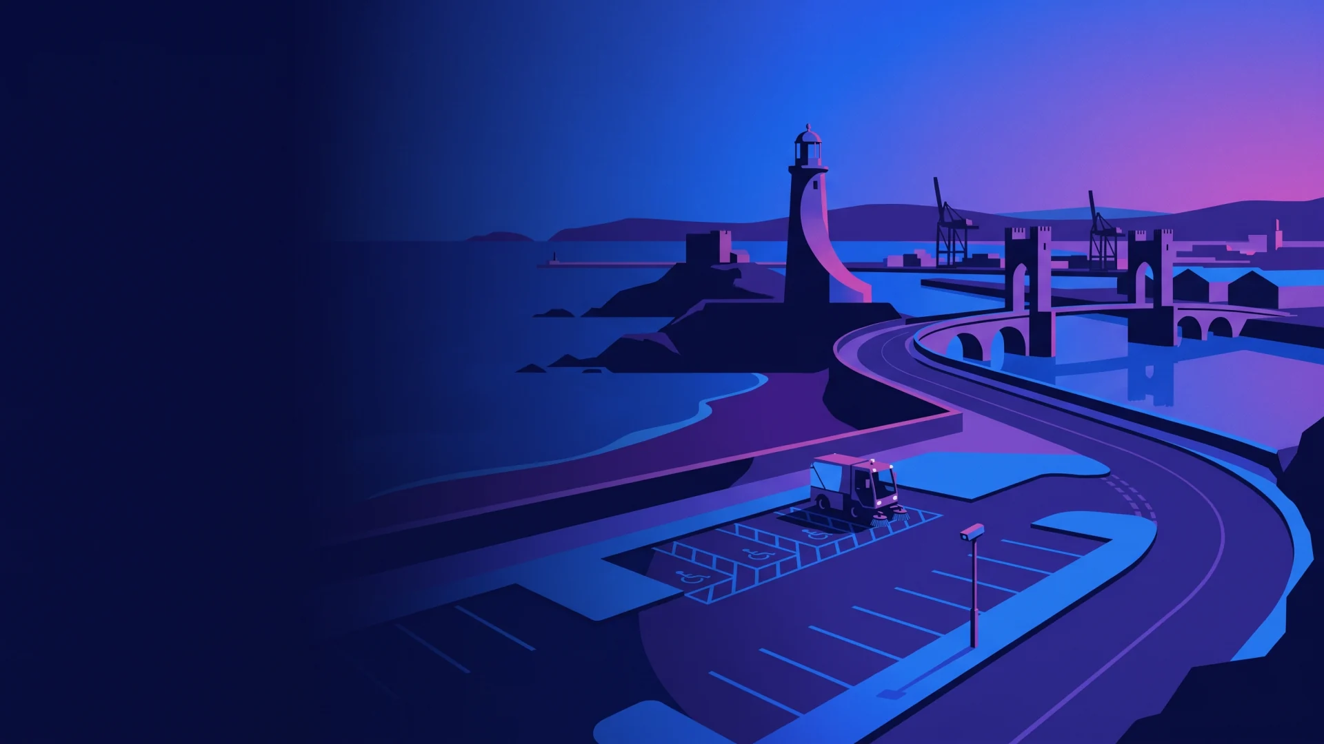 Swansea ANPR, parking and compliance operations illustration