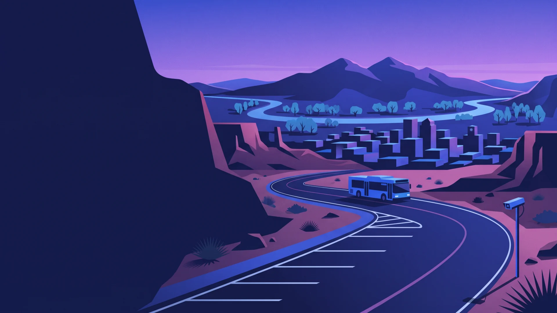 Albuquerque ALPR, parking and compliance operations illustration