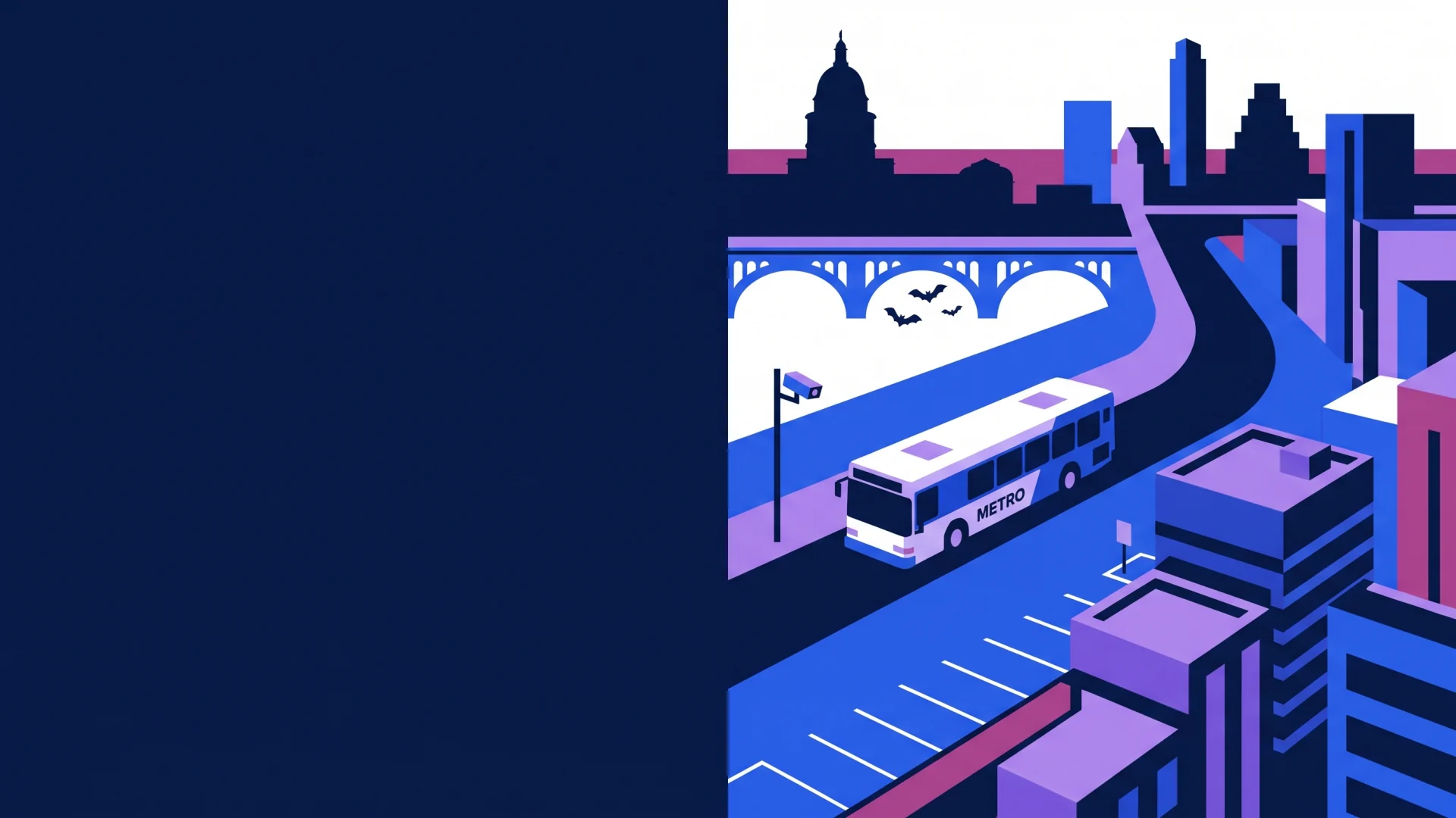 Austin ALPR, parking and compliance operations illustration