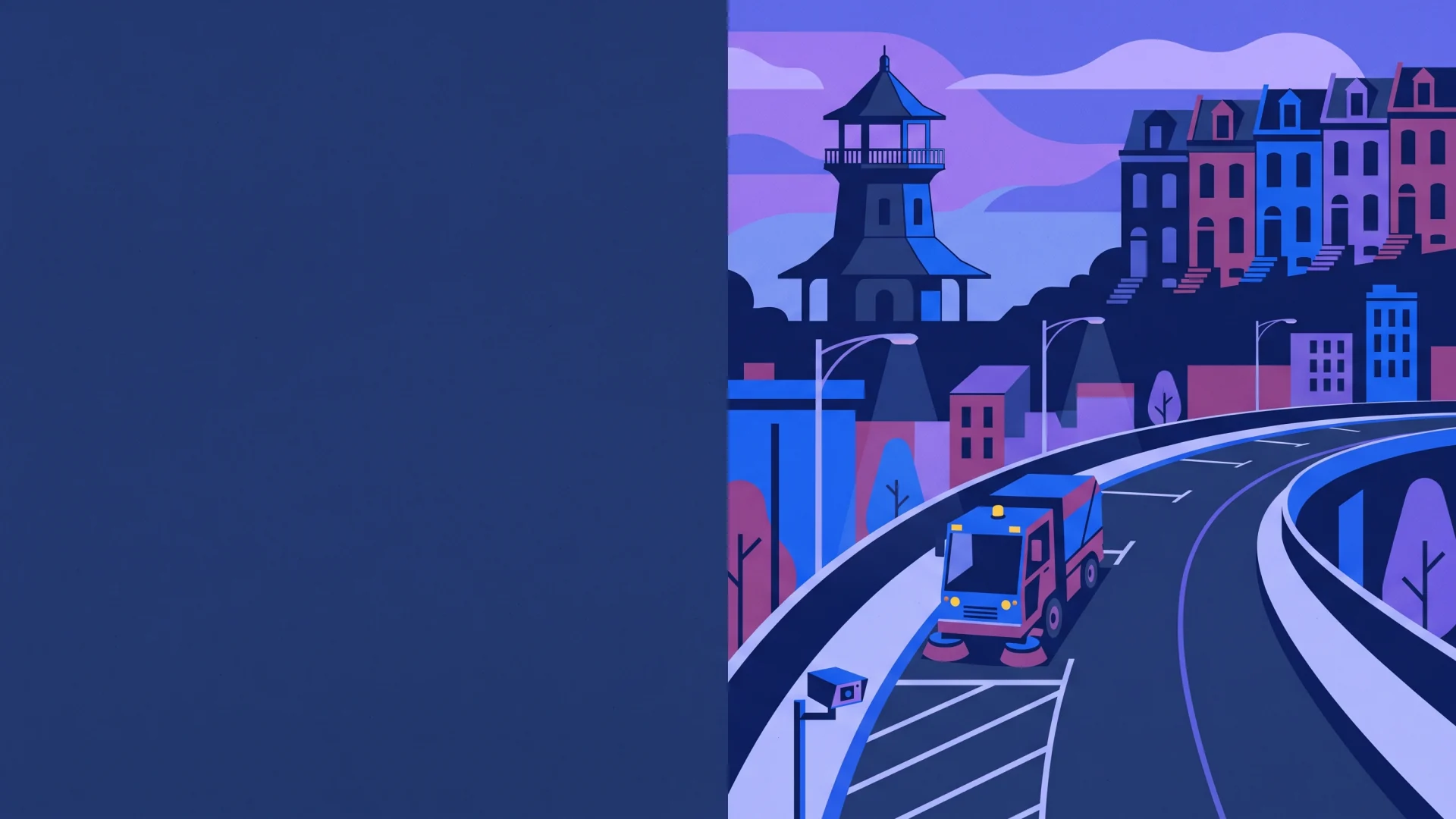 Baltimore ALPR, parking and compliance operations illustration