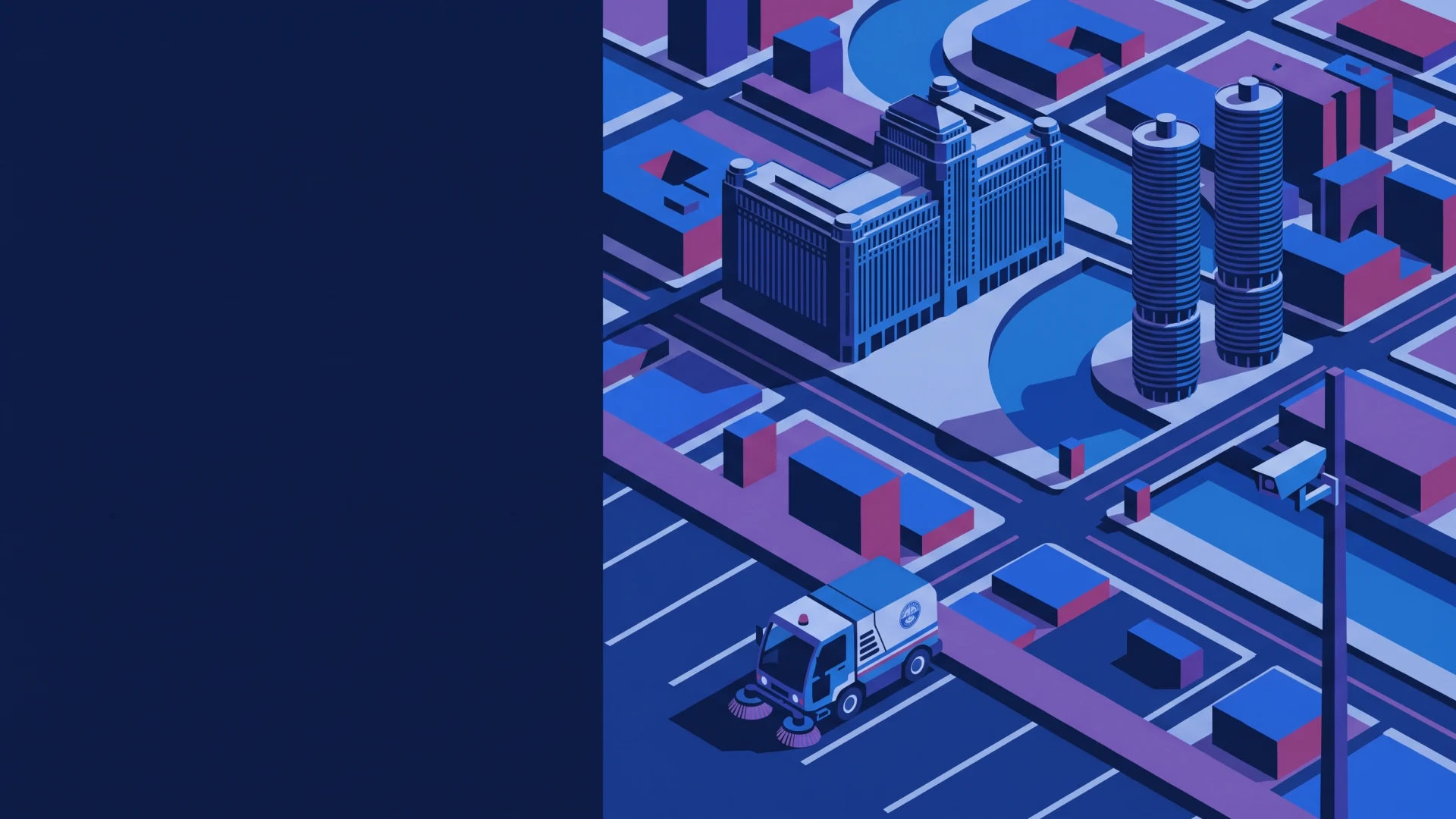 Chicago ALPR, parking and compliance operations illustration