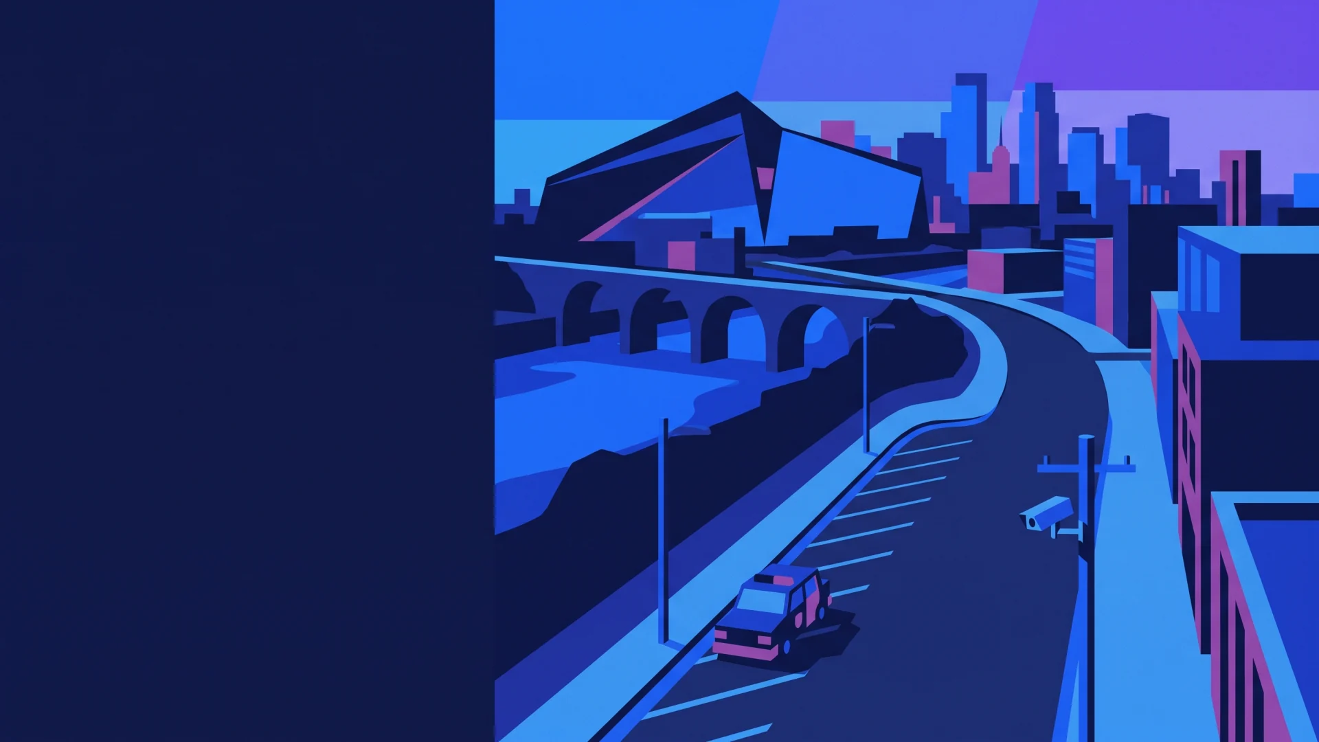 Minneapolis ALPR, parking and compliance operations illustration