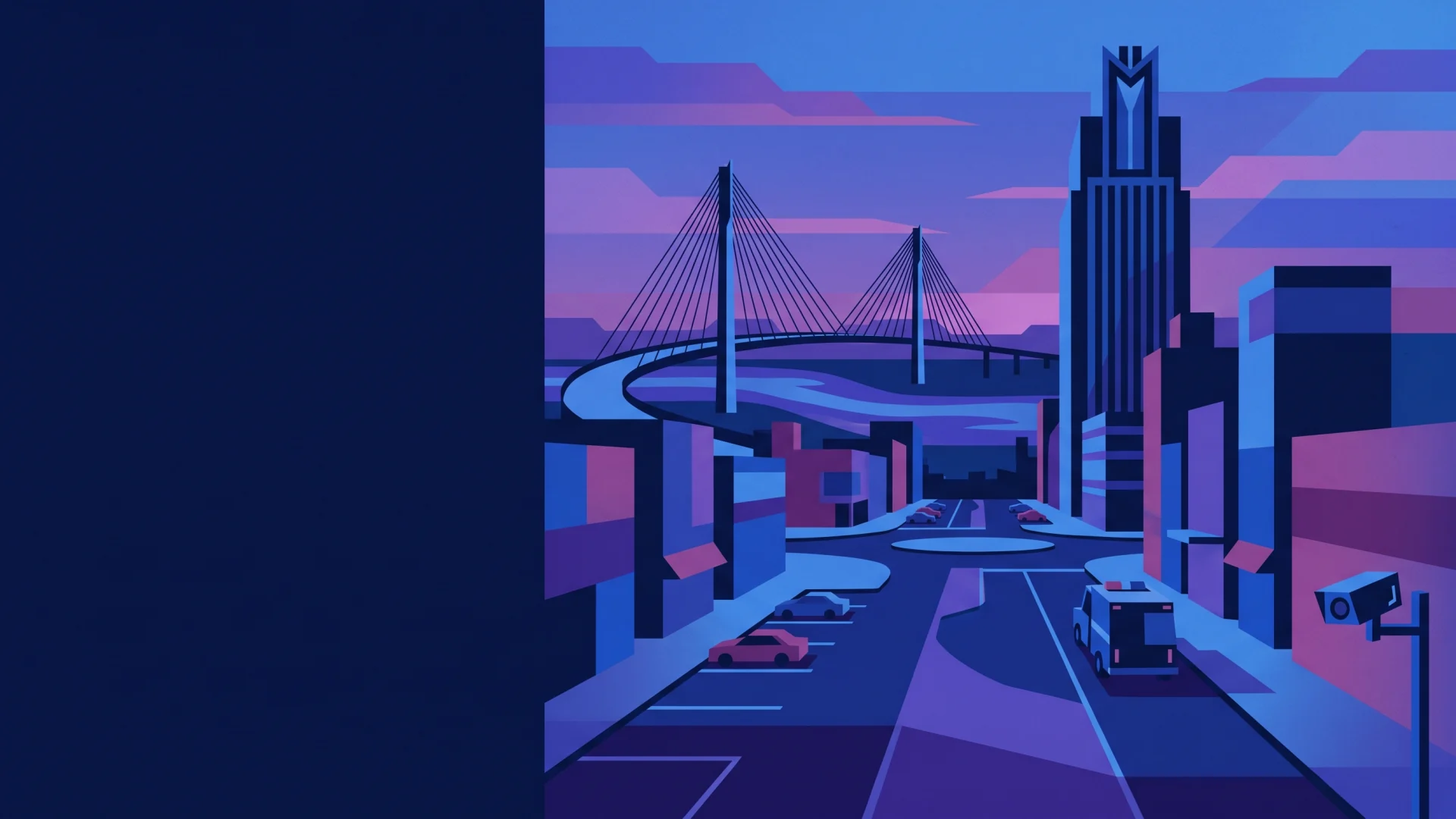 Omaha ALPR, parking and compliance operations illustration
