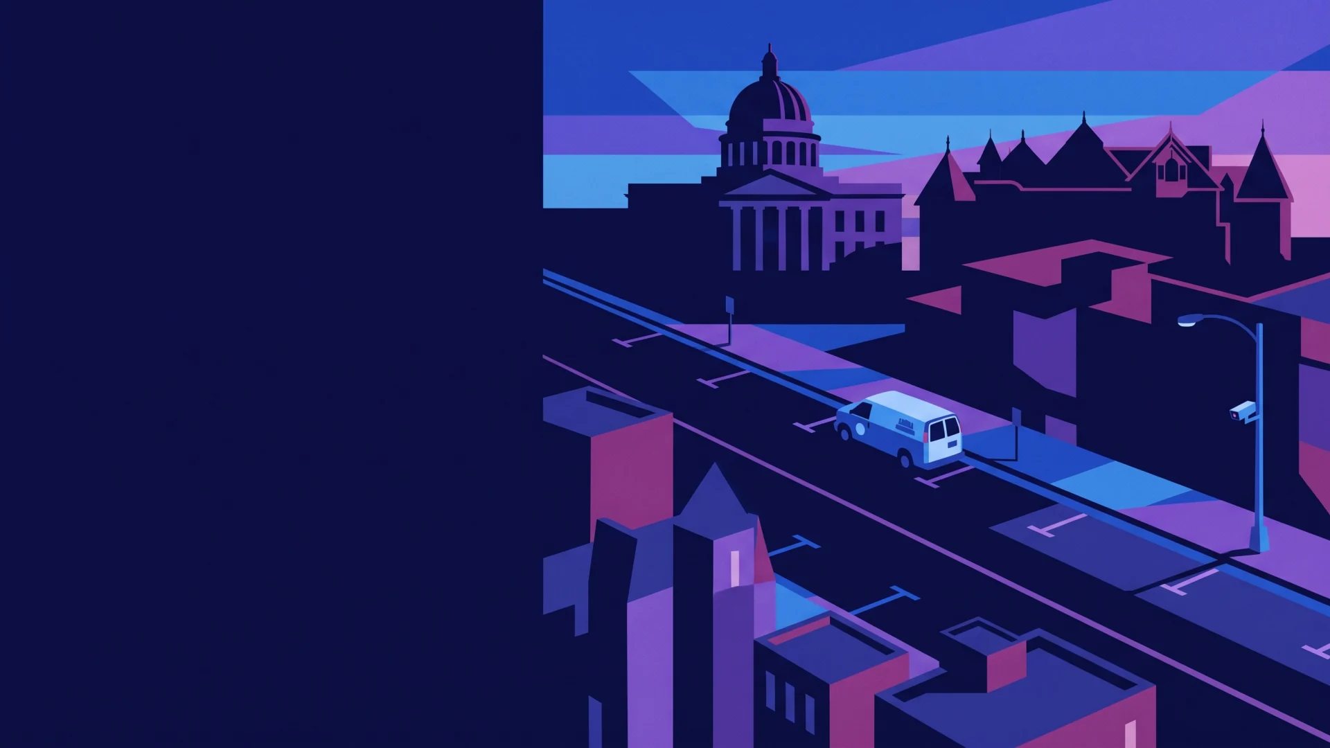 San Jose ALPR, parking and compliance operations illustration
